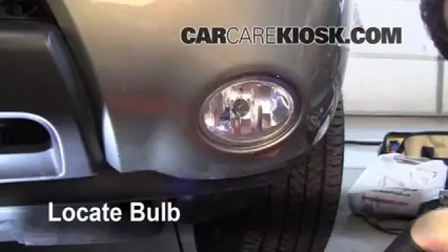 2009 Hyundai Santa Fe Limited 3.3L V6 Éclairage Feu antibrouillard (remplacer l'ampoule)